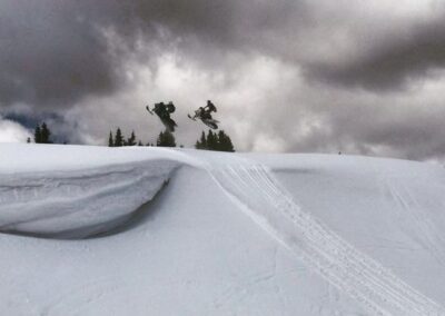 Always Peak Powder Club0A snowmobile trails and tracks