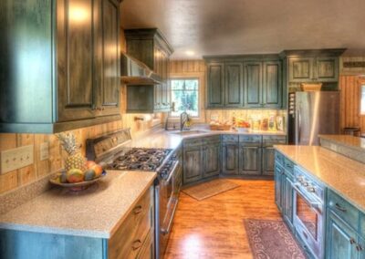 flat top co cabin kitchen