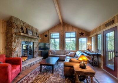 flat top co cabin living room