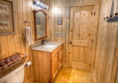 flat top co cabin restroom