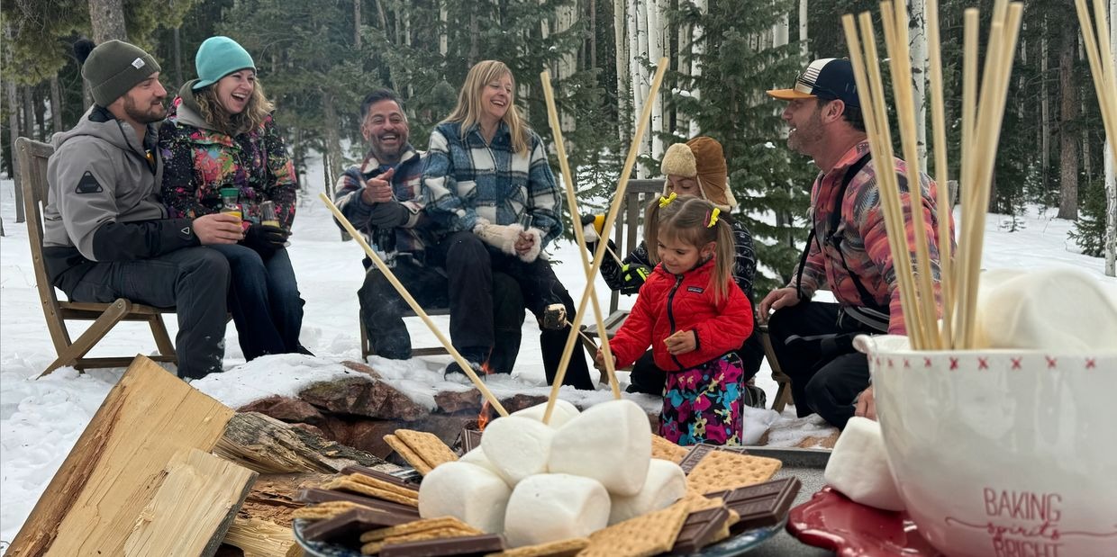 snowcat mountain tours with smores at steamboat springs colorado