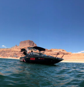 XStar Mastercraft Surf Boat for rent at Lake Powell