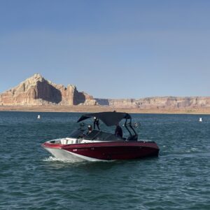 Ultimate surf boat rentals at Lake Powell with Nautique G21