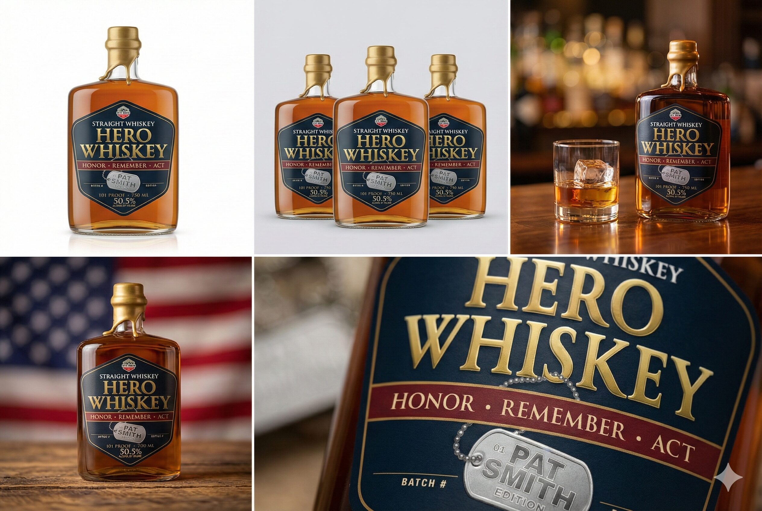 Hero Whiskey Veterans fundraising