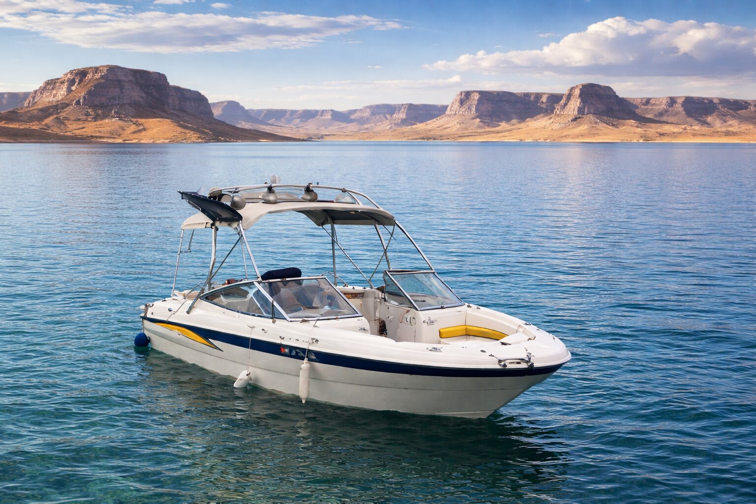 Lake Havasu Boat Rentals 2 Upgraded Bayliner boat rental at Lake Havasu